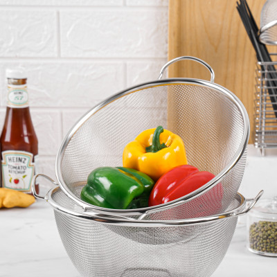 Rổ lưới có quai, rổ lưới inox, rổ lưới có quai và không có quai