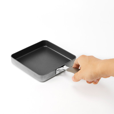 Chảo vuông Lock&Lock Handycook 14cm LHD1146 - Hàng chính hãng, không dùng cho bếp từ - JoyMall