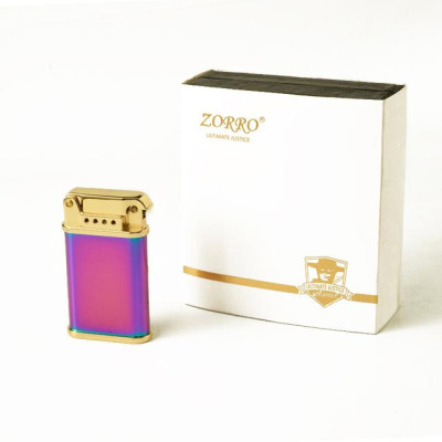 Vỏ Hột Quẹt Bật Lửa Xăng Zorro Z589 Thiết Kế Đẹp Độc Lạ Nhiều Màu