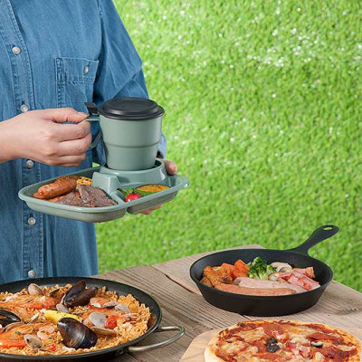 Cốc súp uống nước có nắp Inomata - Nội địa Nhật Bản