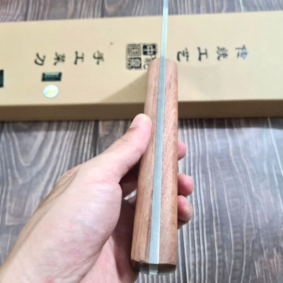 DAO - DAO BẾP NHẬT BẢN AZUCHI THÉP DAMASCUS MÃ A6 DT121 nt topcomshop vn