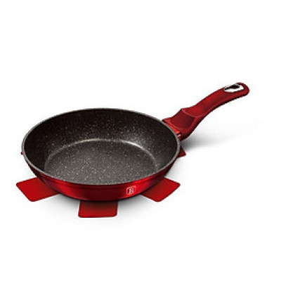 Chảo rán Berlinger Haus BH/1251N 20cm - màu đỏ Hàng chính hãng