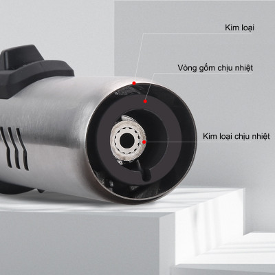 Vỏ Hột Quẹt Bật Lửa Gas BCH535 Khò 1 Tia Mạnh Mẽ - Nhiều Màu