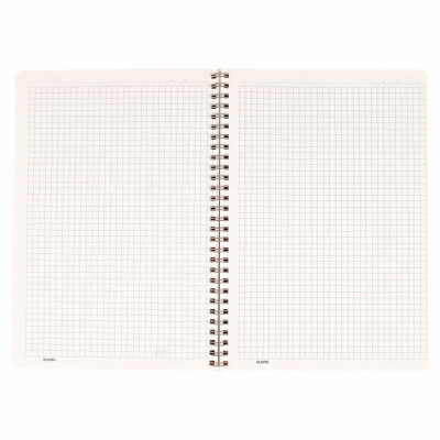 Vở Caro lò xo kép bìa nhựa 2 mặt B5 80 trang 100/76; MS: 574