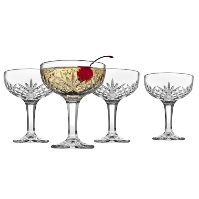 BỘ LY CHAMPAGNE PHA LÊ GODINGER DUBLIN, 4 CHIẾC Hàng chính hãng