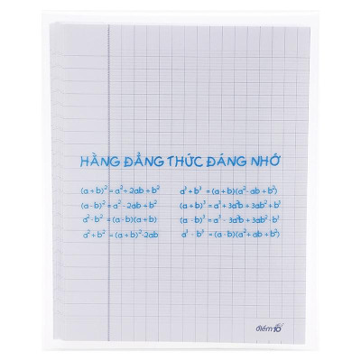 Giấy Kiểm Tra Thiên Long 4 Ô Ly Ngang - TP-GKT09