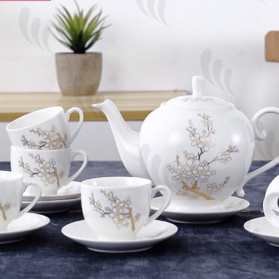 BỘ ẤM CHÉN SỨ PHA TRÀ TRUYỀN THỐNG ( GIAO NGẪU NHIÊN ) - ANTH627