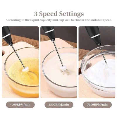 Dụng cụ đánh bọt cà phê cầm tay mini, Máy tạo bọt sữa Chạy Điện Cầm Tay Tiện Lợi