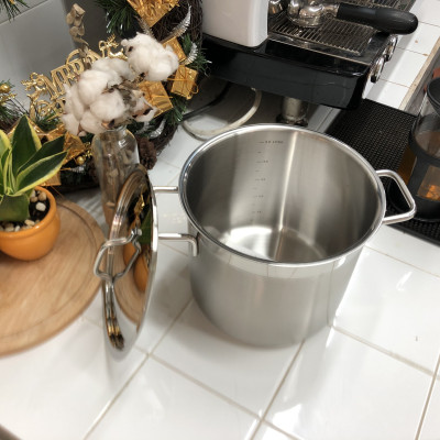 Nồi Inox 304 hiệu Berndorf Sandrik - Casserole with Lid