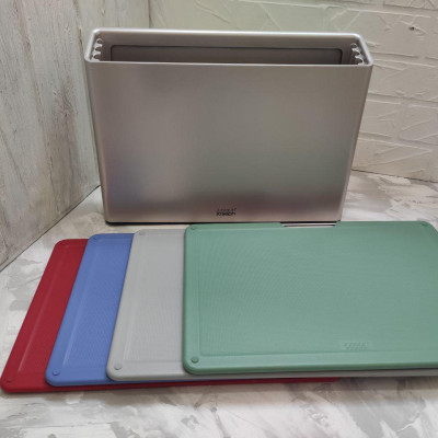 Bộ 4 thớt Joseph Joseph 60215 Folio Large (Coast Silver) Hàng chính hãng