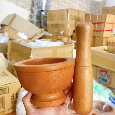 BỘ CỐI CHÀY GỖ CAO CẤP SIZE 16 CM