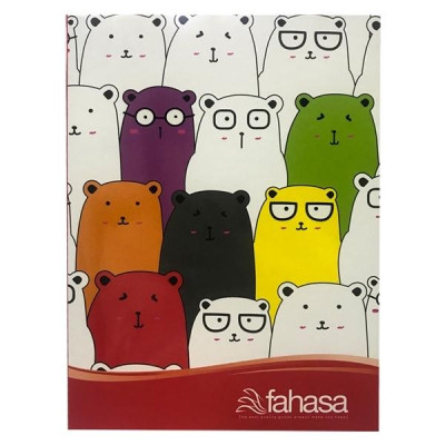 Combo 10 Tập Học Sinh Family 4 Ô Ly 200 Trang ĐL 80g/m2 - FAHASA + 1 Bao Tập