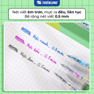 Bút gel Quick Dry Thiên Long GEL-045