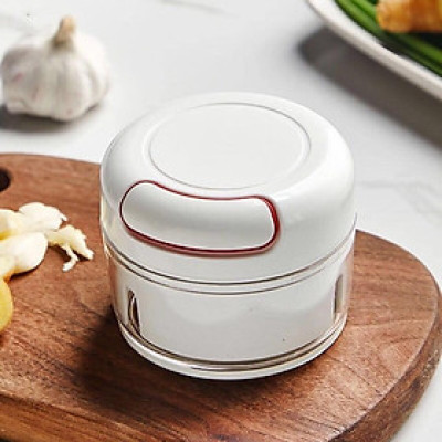 DẬP TỎI DÂY RÚT,Máy xay tỏi ớt cầm tay Mini Food Chopper Tiện dụng