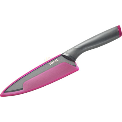 Bộ dao làm bếp và gọt trái cây phủ Titanium Tefal Fresh Kitchen 9cm/15cm K122S205 - Hàng chính hãng