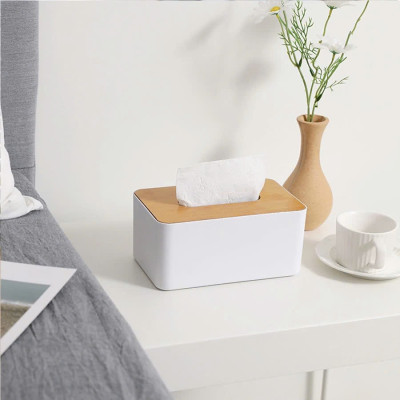 Hộp Đựng Khăn Giấy Chữ Nhật Siêu Sang PaKaSa chất lượng Nhật Bản 