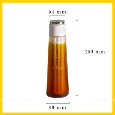 Chai Cold Brew Timemore - Phiên bản lõi nâng cấp | Tặng kèm phễu đong, cọ rửa và cà phê