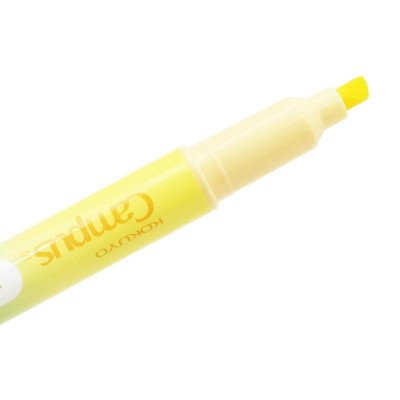 Bút Dạ Quang 2 Đầu Mực Pastel Campus DHL-PA-YGR - Vàng, Xanh Lá