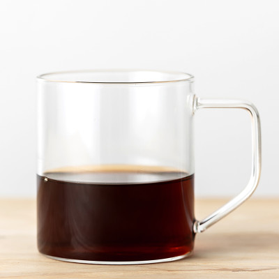 Ly thủy tinh uống trà cà phê 360ml CAFE DE KONA