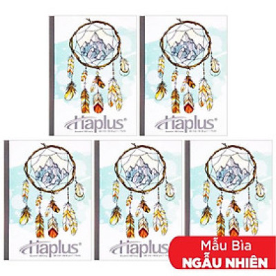 Combo 5 Tập Souvenir Kẻ Ngang 200 Trang ĐL 58-60g/m2 - Haplus 5761 (Mẫu Màu Giao Ngẫu Nhiên)