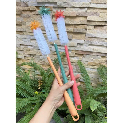 Cọ Ly, Cọ Cốc, Cọ Chai Lọ Bình Vòi Dài 38cm, Cán Sợi Cước Cứng Ngắn, Kiểu Dáng Thon Gọn - HÀNG CHÍNH HÃNG MINIIN