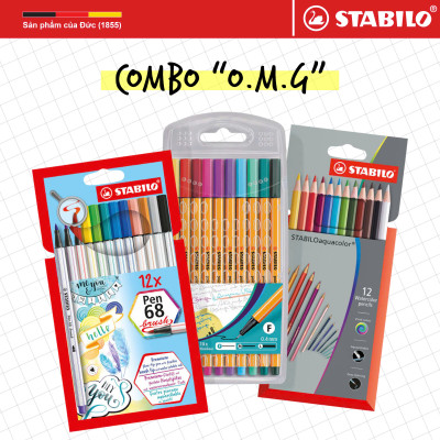 [GIÁ SỐC 399K] Combo OMG 3 món sản phẩm STABILO