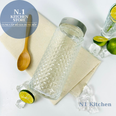 Hũ thủy tinh nắp vặn Delivery 700ml - Bormioli Rocco Ý - Hàng chính hãng