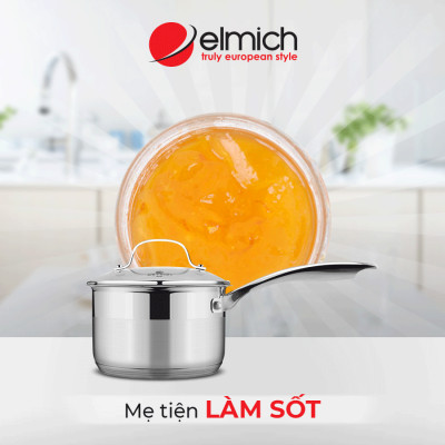 Bộ nồi và chảo inox Elmich baby EL-3795 size 16cm
