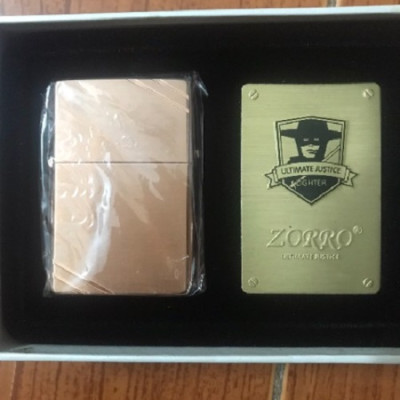 Vỏ Hột Quẹt Bật Lửa Xăng Đá Zorro Z-5000C Trơn Chém Góc