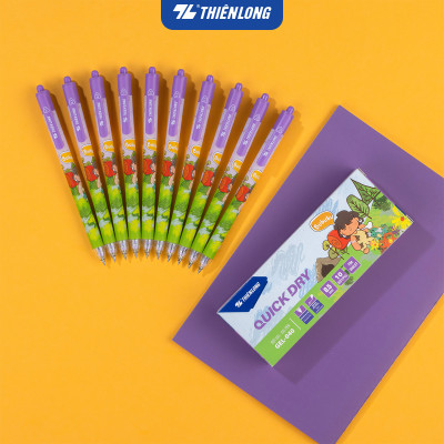 Combo 5/10/20 Bút gel Quick Dry Thiên Long GEL-040