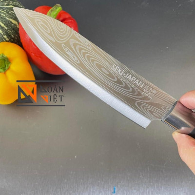 [DAO CÁN NHỰA] Dao VÂN HOA mũi nhon, THÁI THỊT CÁ, GỌT RAU CỦ - Lưỡi dao bén, cầm chắc tay. Chuyên phục vụ Sp Gia d