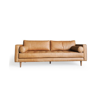 Sofa băng phòng khách Mater Tundo bọc da cao cấp