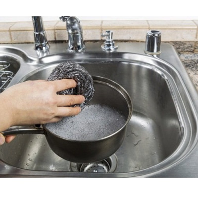 Combo 03 Set Búi thép cọ xoong, nồi, chảo chuyên dụng 40g - Nội địa Nhật Bản (02 miếng/Set)