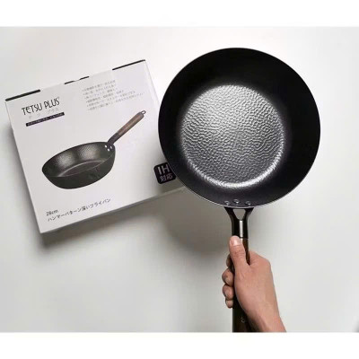 Chảo Vân Đá Chống Dính 3 Lớp Size 28cm, Chảo Chiên Ngập Dầu Sâu Lòng  - HÀNG CHÍNH HÃNG MINIIN