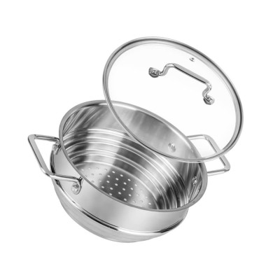 Xửng hấp đa năng Inox 304 Elmich EL-2420OL size 16,18,20cm - Hàng chính hãng