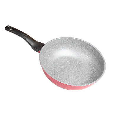 Tặng cặp nhấc nồi- Combo 2 món, nồi chống dính Kimscook  20cm và Chảo đúc Ecoramic sâu lòng 28 cm đỏ chính hãng Hàn Quốc