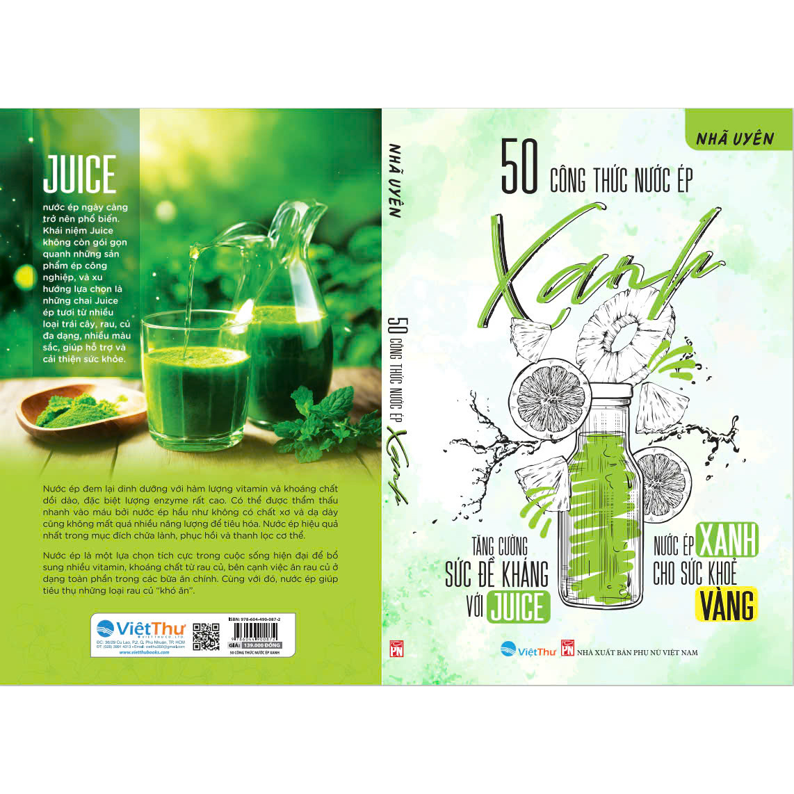 50 công thức nước ép xanh - 2024