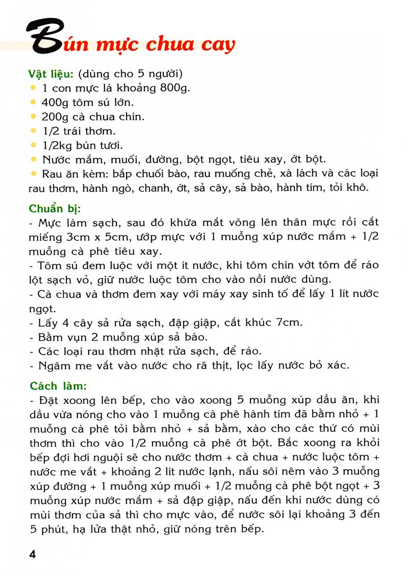 30 Món Bún Ngon