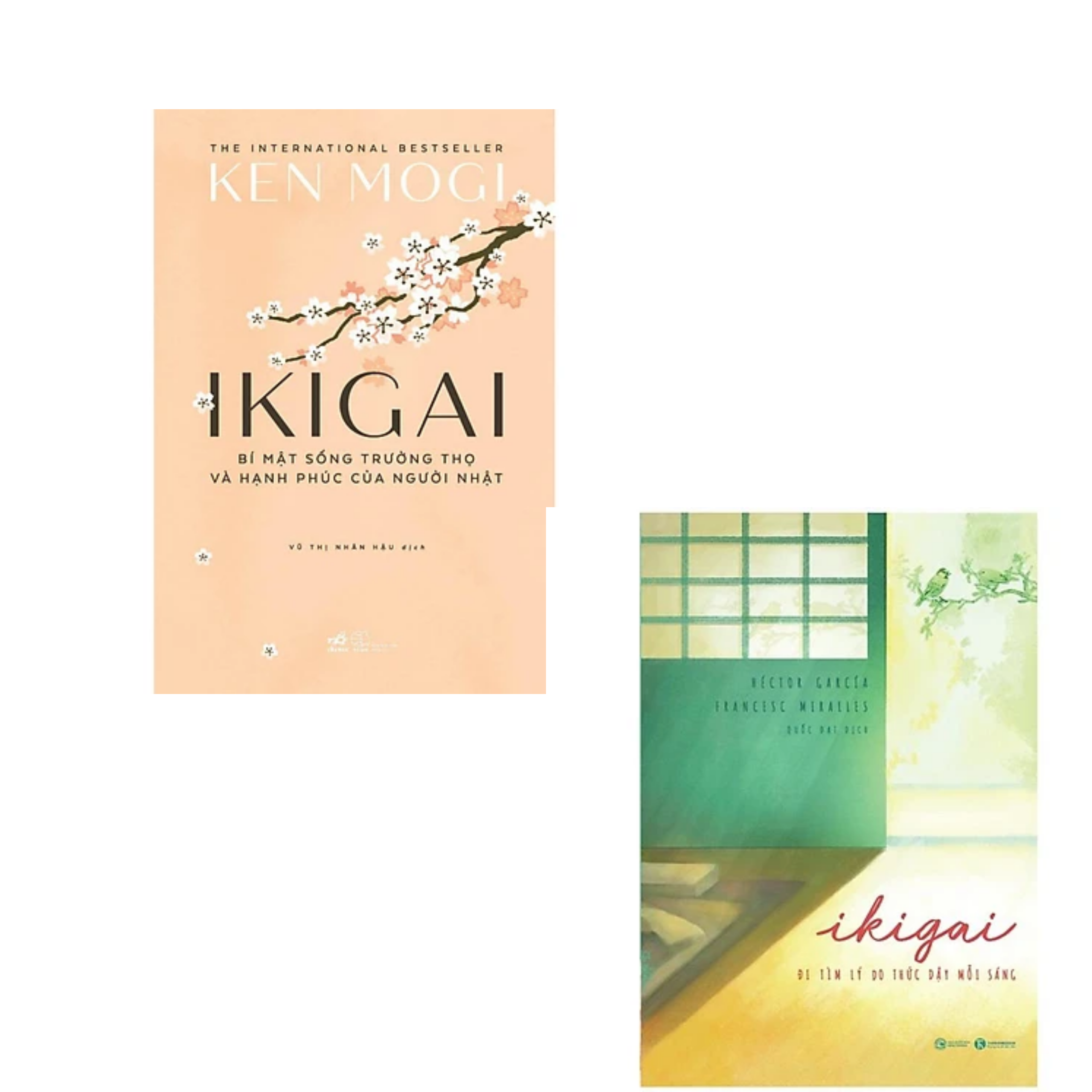 Combo 2 cuốn: Ikigai - Bí Mật Sống Trường Thọ Và Hạnh Phúc Của Người Nhật+ Ikigai - Đi Tìm Lý Do Thức Dậy Mỗi Sáng (Sách Kỹ Năng Sống An Nhiên Tự Tại Tĩnh Lặng / Tản Văn Hay Giải Phóng Tâm Hồn)/Tặng Kèm Bookmark