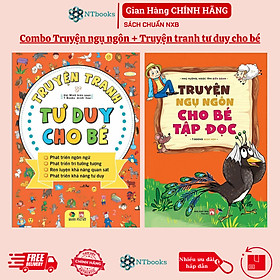 Sách Combo Truyện Tranh Tư Duy Cho Bé + Truyện Ngụ Ngôn Cho Bé Tập Đọc