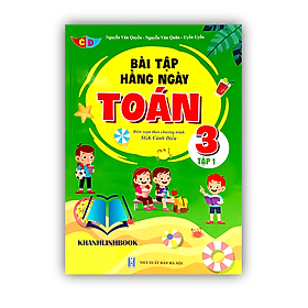 Sách - Bài Tập Hằng Ngày Toán 3 - Tập 1 - Cánh Diều