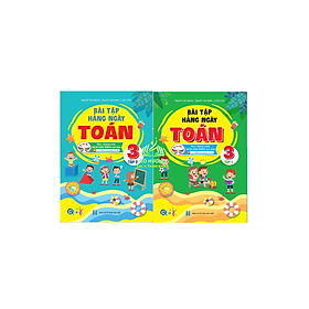 Sách - Combo Bài Tập Hằng Ngày Toán Lớp 3 - Cánh Diều - Cả Năm (2 cuốn)