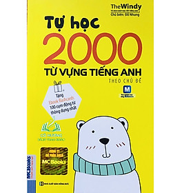 Sách - Tự Học 2000 Từ Vựng Tiếng Anh Theo Chủ Đề Phiên Bản Khổ Nhỏ Dành Cho Người Học Căn Bản - Học Kèm App Online
