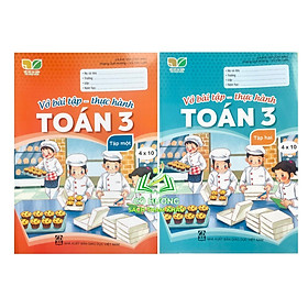 Sách - Combo Vở bài tập - Thực hành Toán lớp 3 - tập 1 + 2 (Kết Nối)