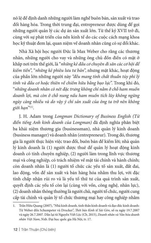 Doanh Nhân Việt Nam Trong Lịch Sử