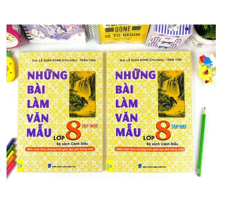 Sách - Những Bài Làm Văn Mẫu Lớp 8 - tập 1 ( Cánh Diều )