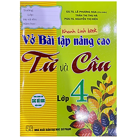 Sách Vở Bài Tập Nâng Cao Từ Và Câu Lớp 4