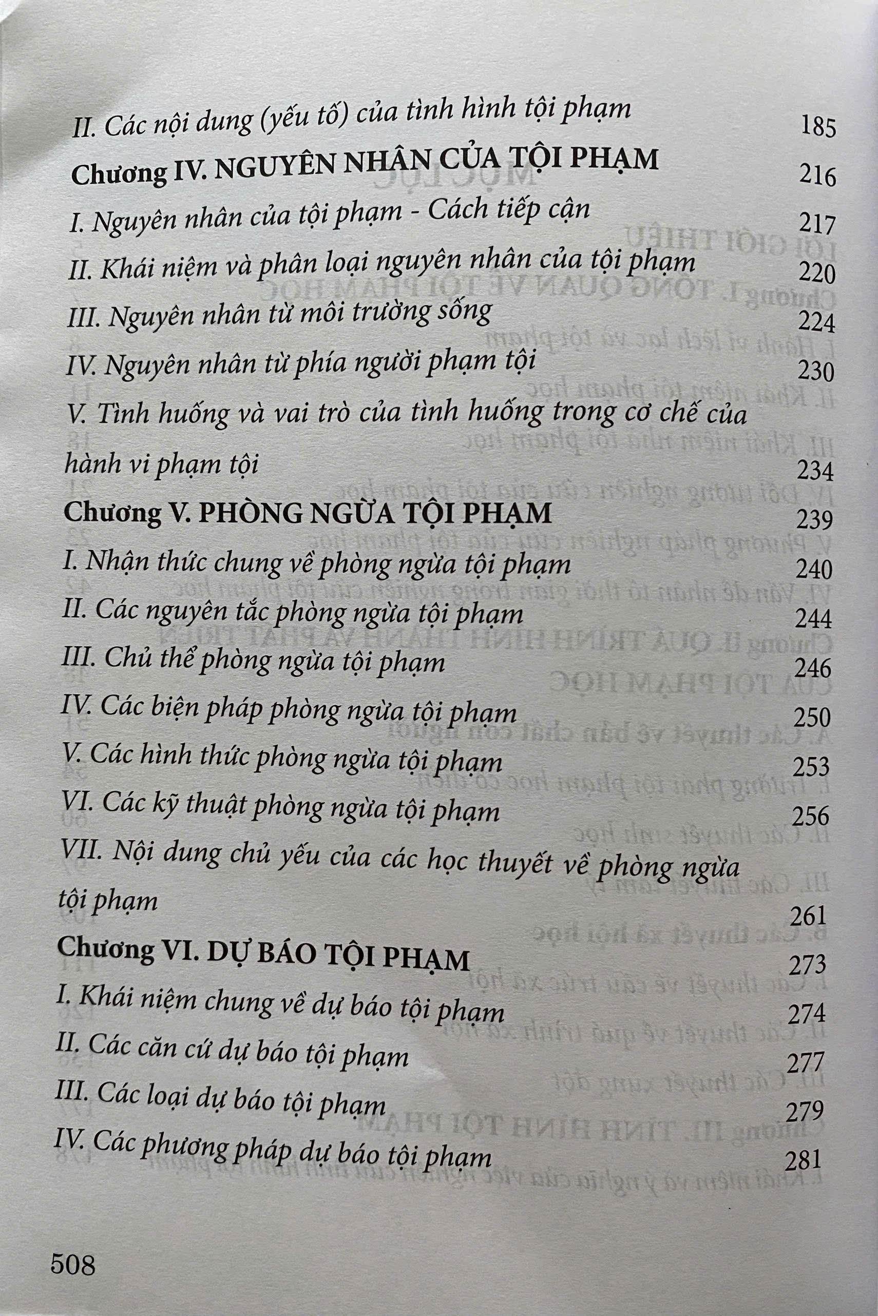 Tội Phạm Học Đương Đại