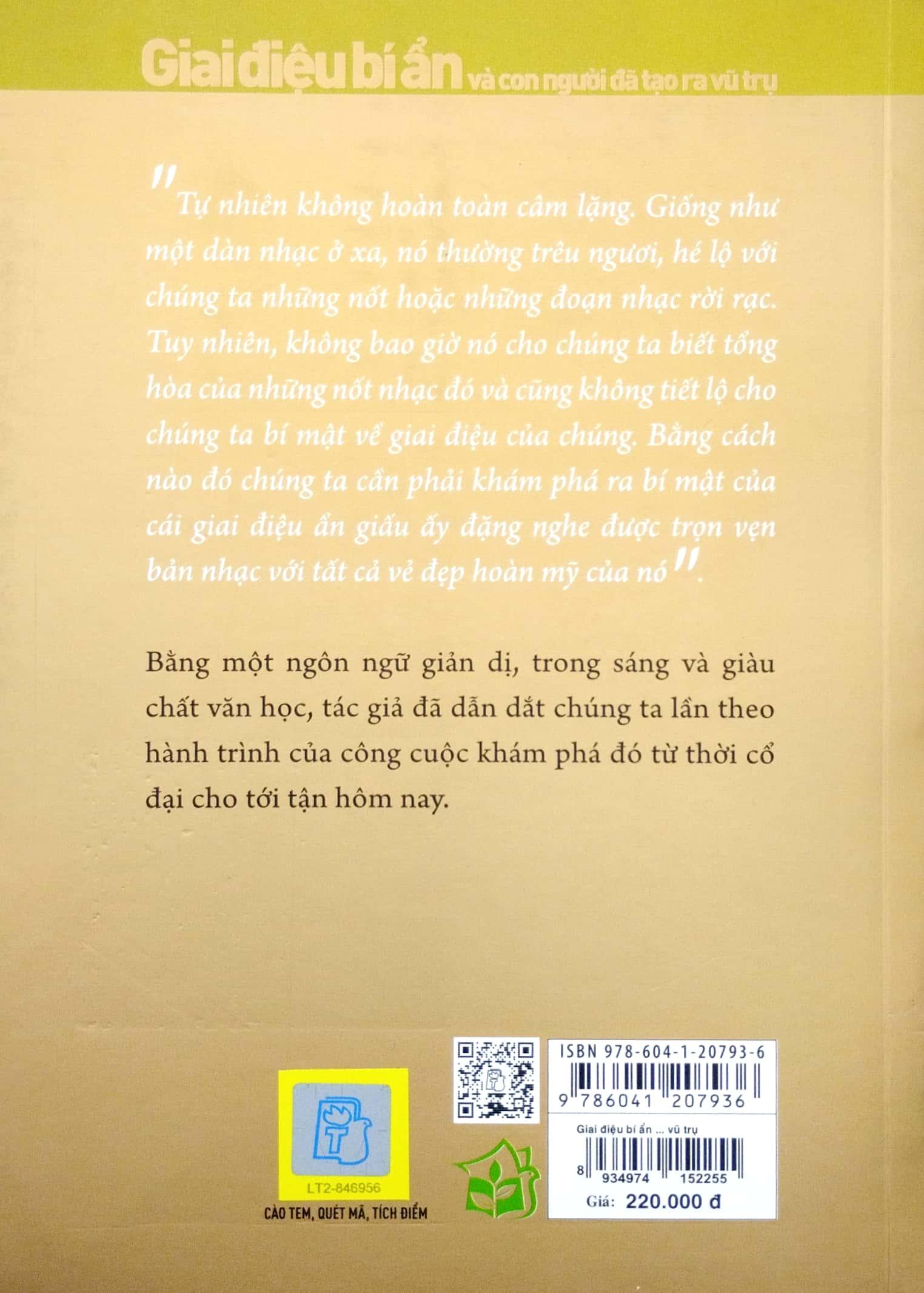 Giai Điệu Bí Ẩn Và Con người Đã Tạo Nên Vũ Trụ (Tái bản)
