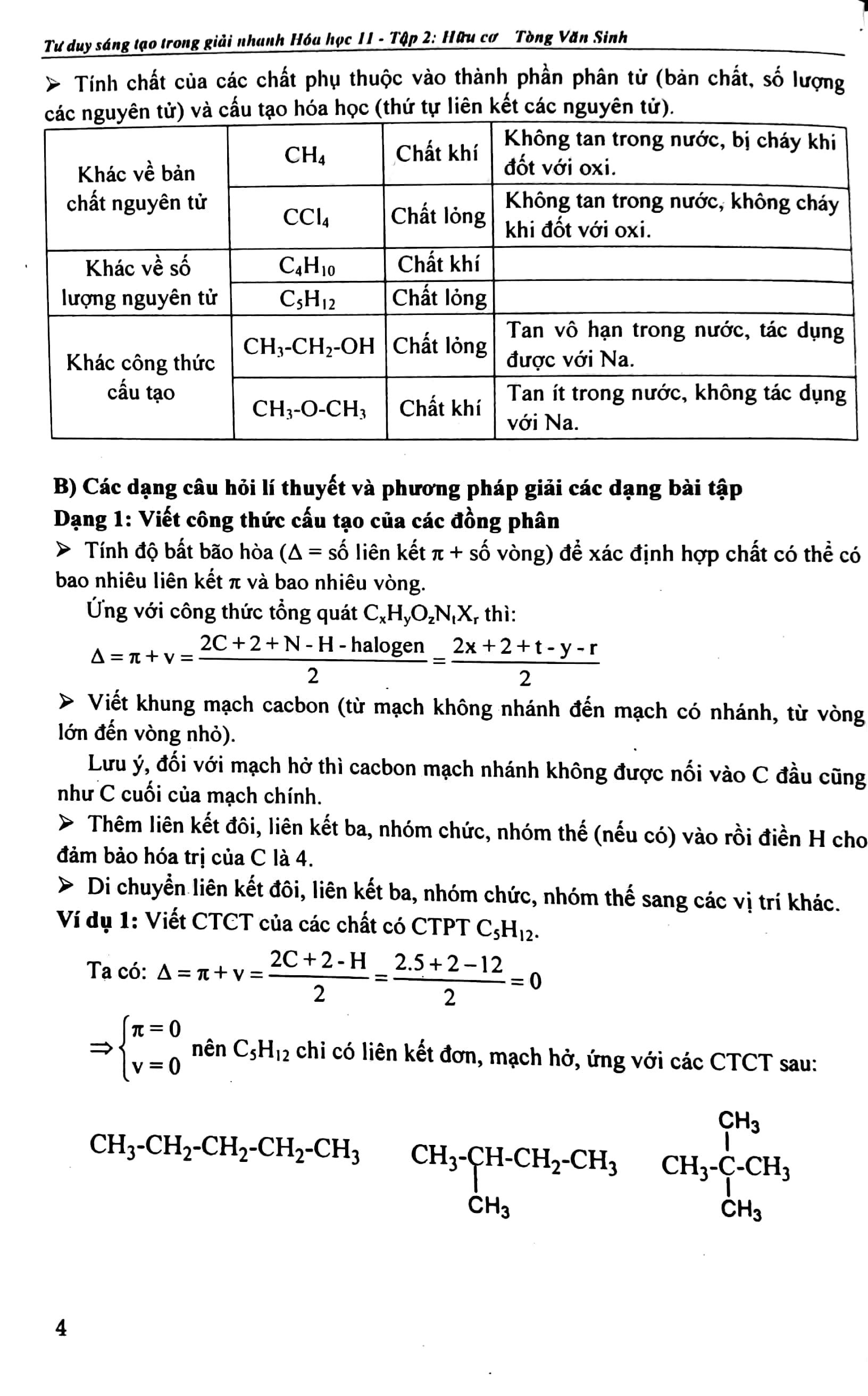 Tư Duy Sáng Tạo Trong Giải Nhanh Hóa Học 11 - Tập 2 (Hữu Cơ)